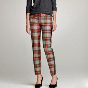 J. Crew Wool Lined Tartan Plaid Pants | 00